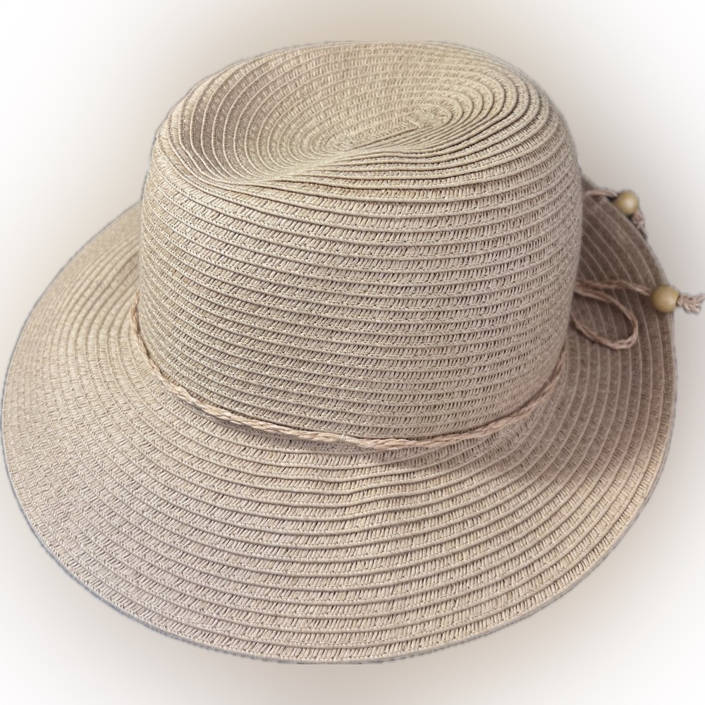 Elegant Tan Women's Sun Hat